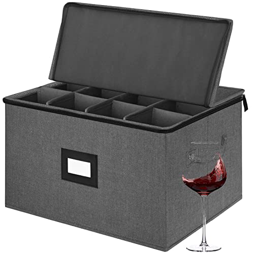 List of Ten Best Stemware Storage Case Top Picks 2023 Reviews