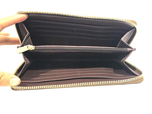 Coach F87716 Accordion Zip Around Wallet With Victorian Floral Print #TOP4