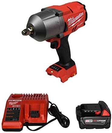 Milwaukee 2767-20 1/2" Impact Wrench,48-11-1820 18v 2Ah Batt, 48-59-1812 Charger