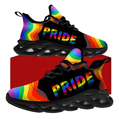 Ciadoon American Flag Shoes for Men Women Road Running Sport Walking Tennis Sneakers 4th of July Shoes Gifts for Him Her2