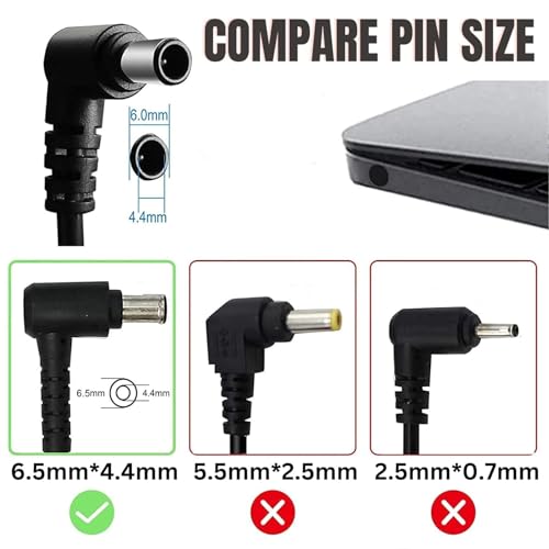 Shree AC Adapter 19.5 Volt 4.7 Amp Compatible for Sony Bravia Television and Sony Laptop | Power Cord Included | 6.4 * 4.4MM Pin Size - Image 3
