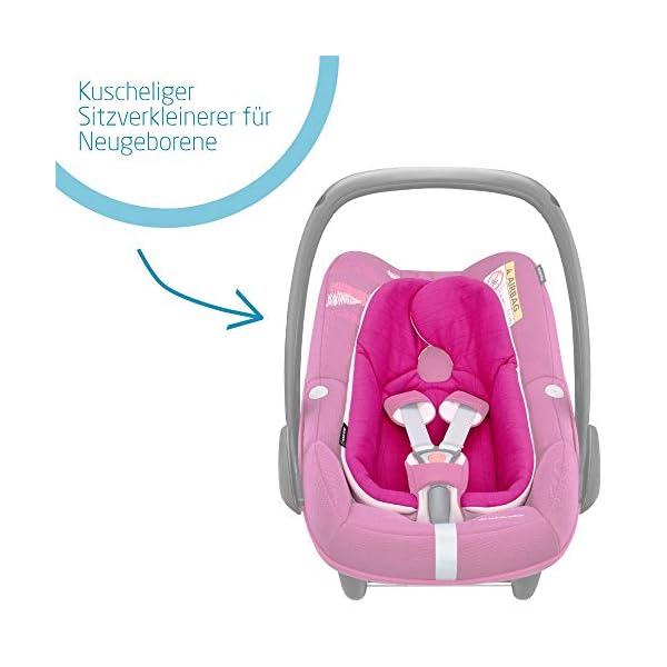 Maxi-Cosi Pebble Plus i-Size Babyschale, Gruppe 0+ Autositz für Babys, inkl. Sitzverkleinerer, nutzbar ab der Geburt bis… – Bild 4