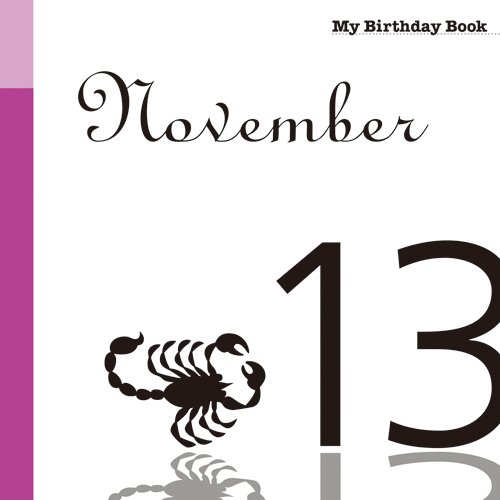 11月13日 My Birthday Book