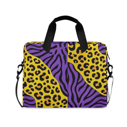 Funda portátil para laptop 15.6" amarilla morada