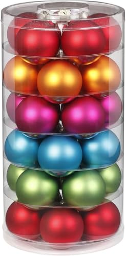 Inge Glas Weihnachtskugeln Schöne Christbaumkugeln aus 30 Kugen in...