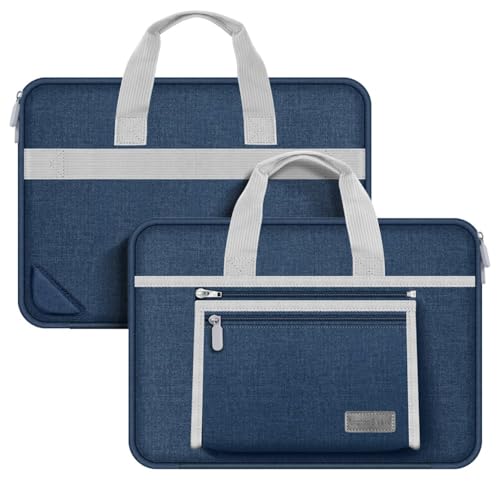 Funda para laptop Sony azul oscuro de tela para el trabajo y universidad de 13"