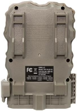 Back view of Stealth Cam STC-VL22 Trail Camera showing mounting points