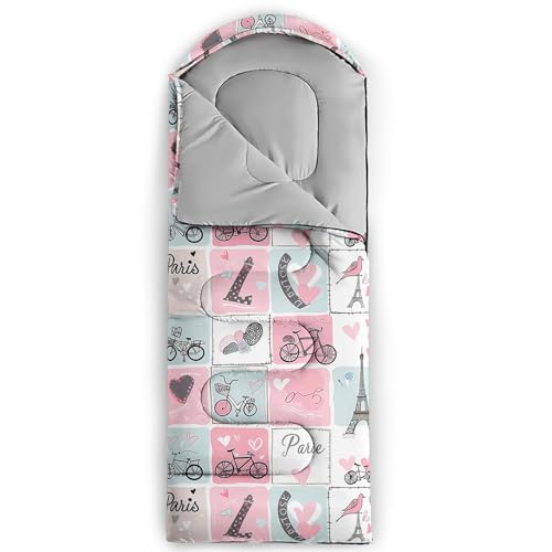 Image of QOOMO Camping Sleeping Bags,3 Season Warm & Cool Weather,Lightweight,Waterproof Sleeping Bags for Adults & Kids,Traveling,and Outdoors,Camping Gear Equipment