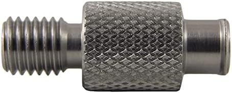 Cadence Science 6529IND, 316 Stainless Steel Female Luer Lock to 1/4-28 Standard Thread Adapter
