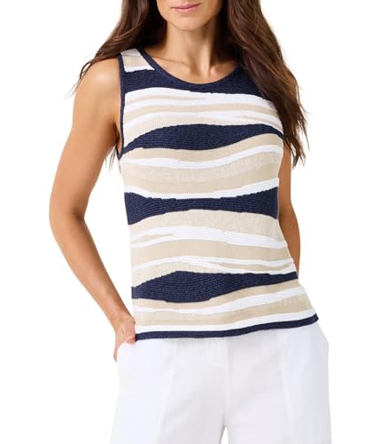 Image of NIC+Zoe Women's Knit Waves Sweater Tank