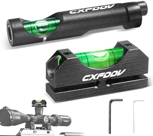 Scope Leveling Kit - Picatinny Scope Level, High Precision Scope Bubble Level, Magnetic Universal Leveling Tool