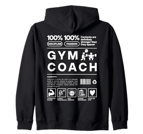 Funny Gymnastics Coach Definition Rhythmic Gym Coach Sudadera con Capucha