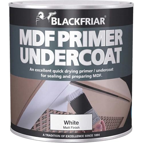 Sous-couche MDF séchage rapide Blackfriar apprêt acrylique anti-absorption 500 ml