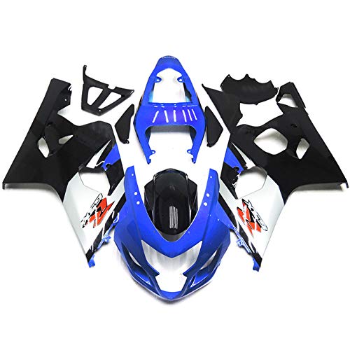 ADMOTO ABS plastic Motorcycle Injection Pre-Drilled Hole Cowl Fairings Bodywork Kit Complete Set For GSX-R750 GSX-R600 K4 2004 2005