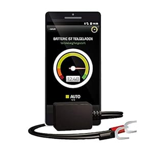 Battery-Guard Bluetooth-accubewaking via app, voor gebruik in de auto, motorfiets of camper, geschikt voor 6 V, 12 V en…