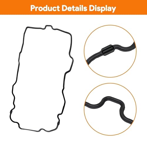 Image of OS30729R Engine Oil Pan Gasket # 3W4Z6710BA 3W4Z6710DA ZZC110431 | Fit for Ford Escape Five Hundred Freestyle Fusion Taurus for Lincoln Zephyr Mazda 6 MPV Tribute for Mercury Mariner Milan