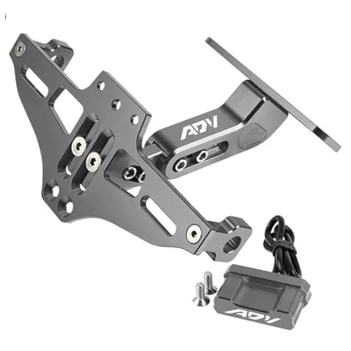 Support de plaque moto avec clignotants pour ADV 150 160 350 750