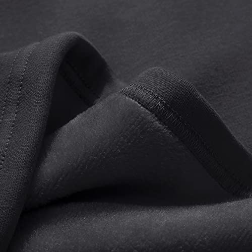 Xiaowhite Long Fleece Lined Winter Skirts Casual Elastic Waist Aline Maxi Warm Skirts (Dark Grey, XX-Large) - Image 6