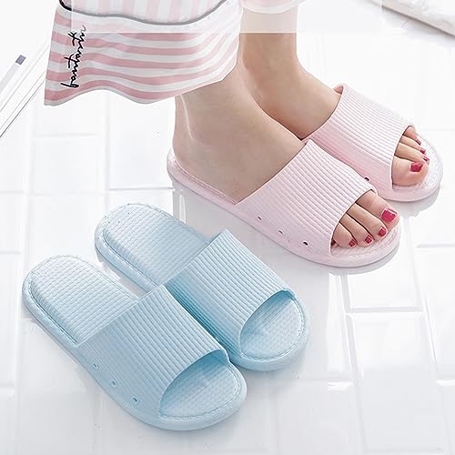 Image of AYYDMY Comfort Shower Shoes, Non Slip Quick Drying Bathroom Slippers for Women Men Unisex, Soft Platform Cushion Slide Sandals for Living Room, Pool, Beach, SPA, Public Showers, Indoor, Outdoor