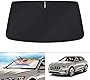KUST Windshield Sun Shade for Audi E-Tron 2019-2023 E Tron SUV Window Sunshade Sun Visor Protector Foldable Blocks UV Rays Keep Your Car Cooler (Not for Audi e-tron GT)