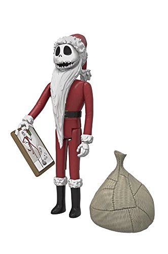 Funko Reaction The Nightmare Before Christmas Santa Jack Skellington Toy Figure