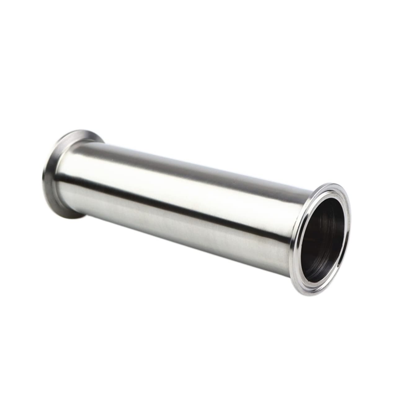 19/25/38/51/76mm SS304 Spool Tube Ferrule 50.5/64/91mm Flange Silicon Gasket Tri Clamp Pipe Fittings Length 100mm-500mm Cheerfully (Color : 1 pcs, Size : 76MM X Ferrule 91_L300MM)