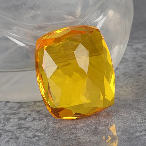 Gemhub MU-016 Yellow Citrine Cushion Cut Loose Gemstone thumb #3