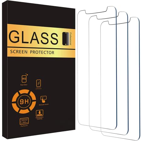 Phone 15 Screen Protector 6.1" HD Clear [Water Proof] [Military-Grade Protection] Scratch Resistant, Anti-Fingerprint, Bubble Free, 9H Tempered Glass Film for iPhone 15-3 Pack