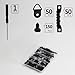 251 Pcs Picture Hanging Kit Heavy Duty Picture Hangers with Screws Black Picture Frame Mounting Hardware Picture Frame Hanging Kit Picture Hanging Hardware Tool for Frame Hanging