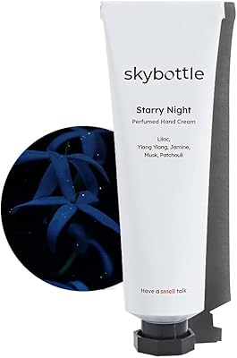 skybottle Daily Moisturizing Hand Cream Perfumed with Ylang Ylang, Jasmine, Musk Scent, Fast Absorbing and Hydrating Lotion with Shea Butter, for Dry Hand, for Women & Men, 1.7 Fl. Oz