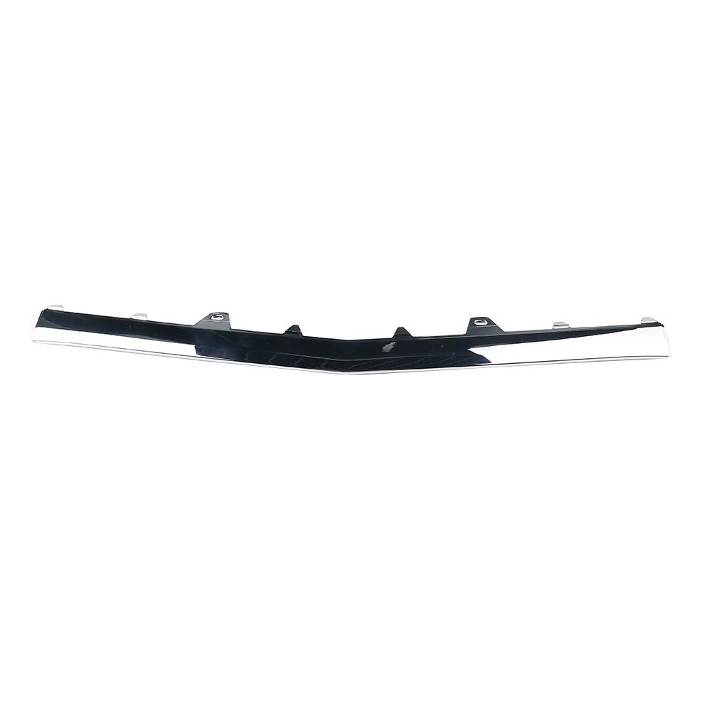Amazon.com: 3 Pcs Front Left & Middle & Right Bumper Chrome Trim 