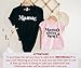 Mama Little Sweetheart Mommy and Me Valentine Shirts, Cute Matching Valentines Outfits Mom Daughter Son, Valentine's Day Gifts for Mom, Mother Baby Matching Outfits V-Day. Multicolor