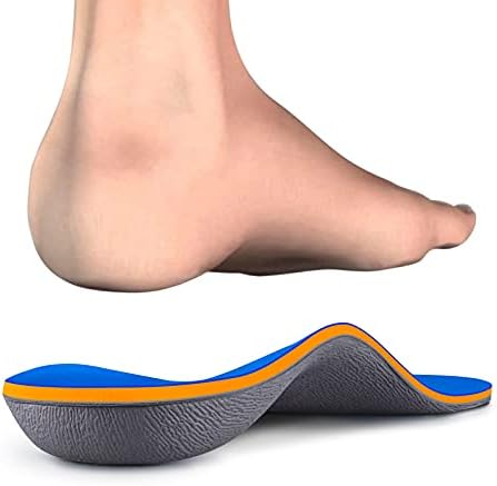 Kelaide Arch Support Insoles Relief Plantar Fasciitis, Comfort Orthotic Inserts for Flat Feet, Feet Pain, Pronation, Shoes Insoles for Men and Women