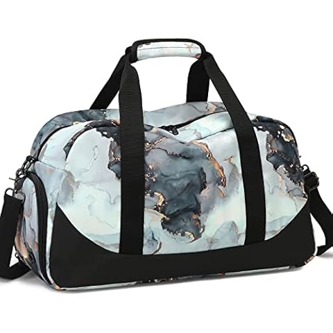 JIANYA Kids Overnight Duffle Bag Girls Boys Sport Gym Bag with Shoe Compartment & Wet Pocket, Carry On Weekender Travel Bag for Kid Girl Boy Cover