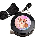 Estilo único: la apariencia del patrón personalizado hace que tu cinta métrica sea única, pequeña y hermosa, y se puede llevar por ahí.