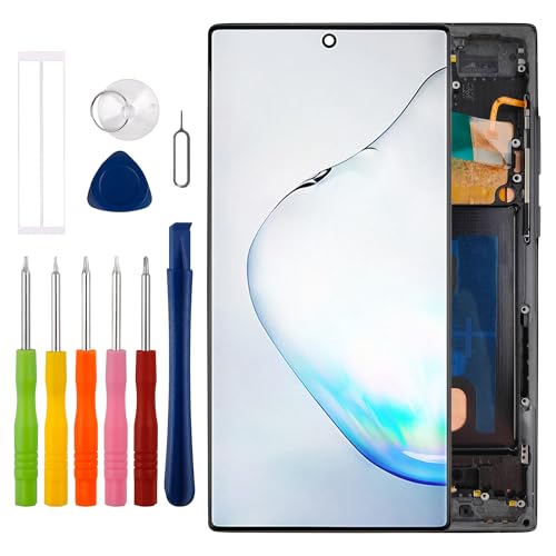 Afficheur LCD pour Samsung Note 10 Plus Duotipa bloc complet tactile de remplacement avec châssis
