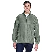 harriton full zip fleece jacket