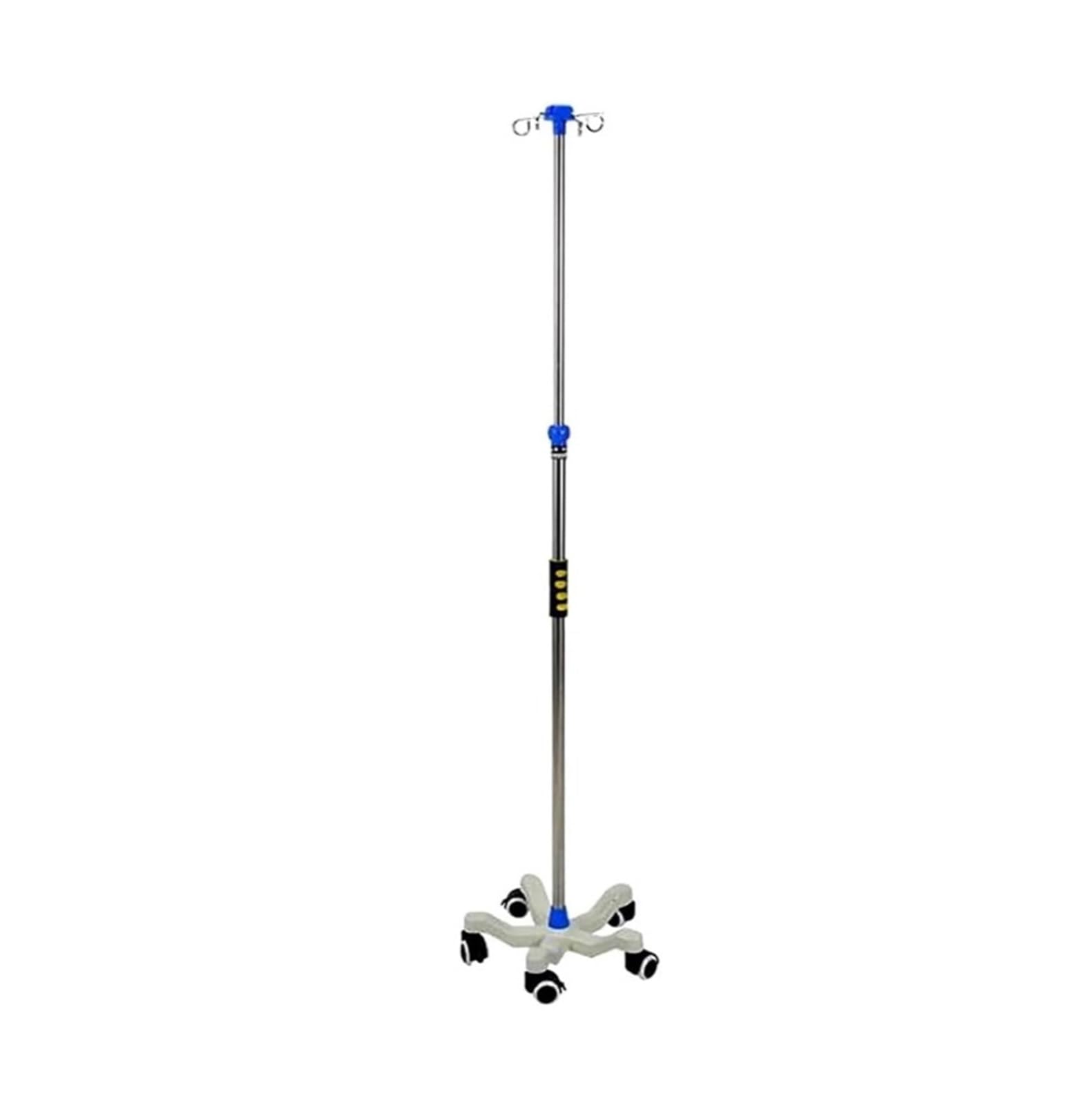 Soporte rodante for portasueros con ruedas, médico portátil Soporte para suero