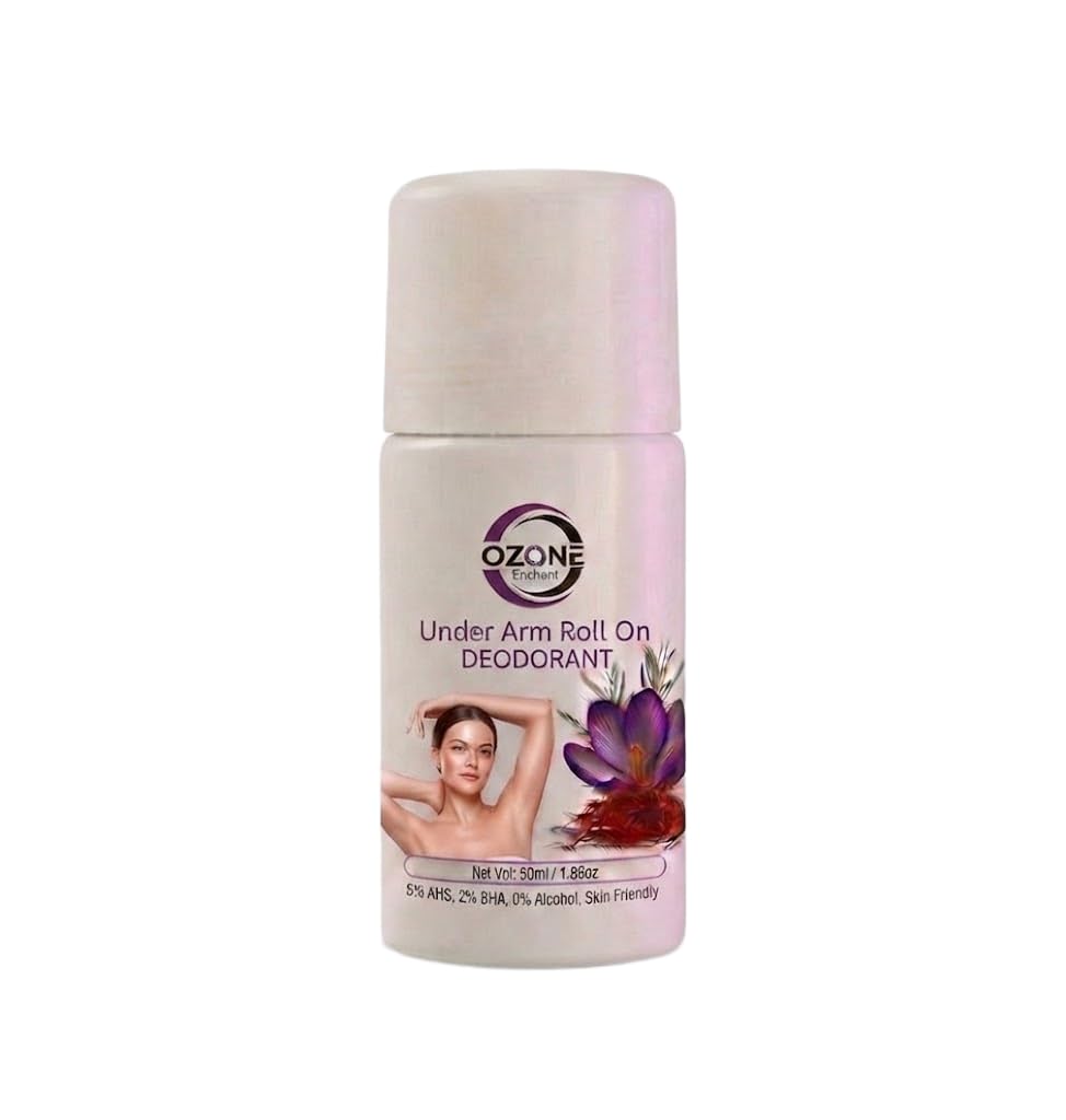 Saffron Underarm Roll-On Deodorant for Men & Women | Alcohol-Free Formula | Fresh Fragrance | Skin-Friendly Underarm Care | Suitable for All Skin Types | 50 ml Roll-On-image-28