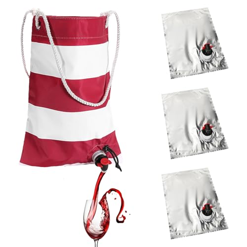 Bolsa de vino de playa con dispensador, el regalo perfecto para tus reuniones