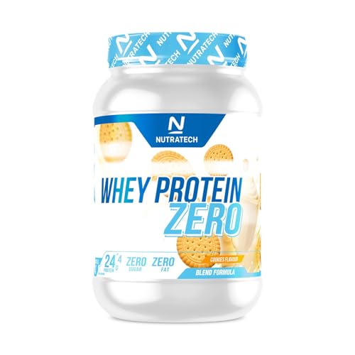 Whey Protein Zero 1kg - 80% Proteína -Sabor Cookies