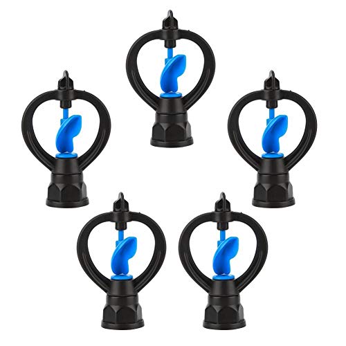NOBRAND 5Pcs G1/2 G3/4 Female Thread Lawn Sprinkler Garden Water Sprinkler Sprayer Irrigation Tool