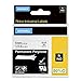 Produktbild Dymo Rhino Band Industrie Polyesteretiketten, 6 mm x 5.5 m, schwarz/weiß