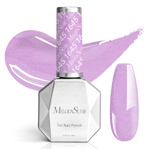 Image of MelodySusie Purple Glitter Gel Polish