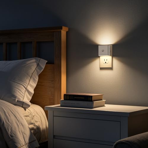 Image of DORESshop Motion Sensor Night Light,Plug in Night Light,Motion Night Light