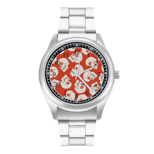 Image of Psychedelic Skull Bracelet Watch for Men Women Casual Automatic Watch Wrist Watch