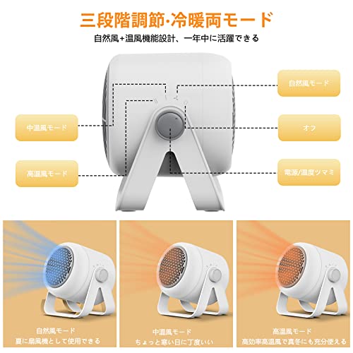 Gegizun 電気ファンヒーター S700B の商品画像 3