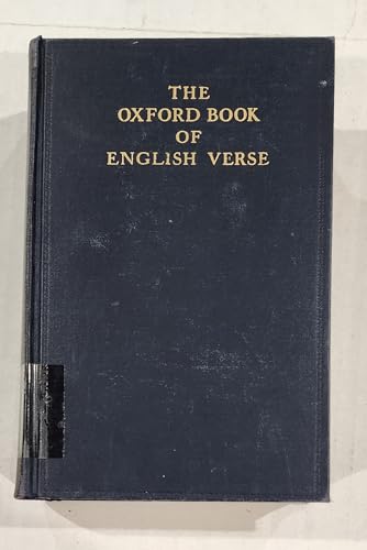 The Oxford Book of English Vers 1250-1918 (New ... B004KRM0ZW Book Cover