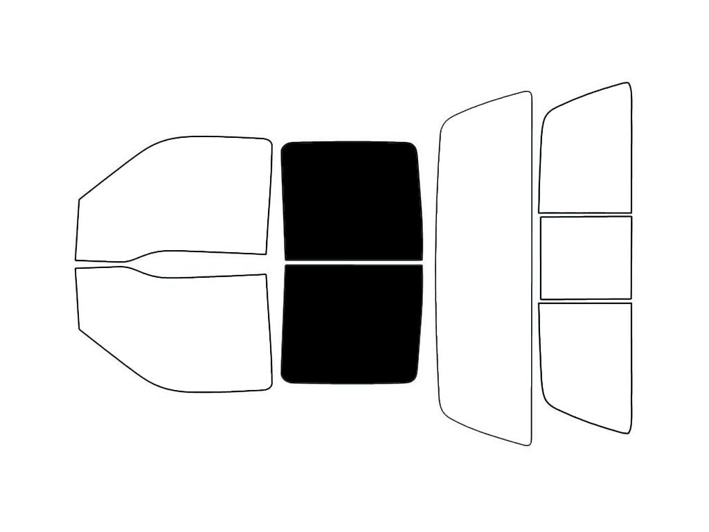 Avery Dennison NR Nano Ceramic IR Window Tint Kit Fits Ford F-250 1999-2007 (4 - Picture 13 of 57