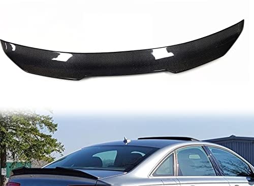 Becquet de coffre en fibre de carbone pour Audi A6 C7 berline 2012-2018 style PSM